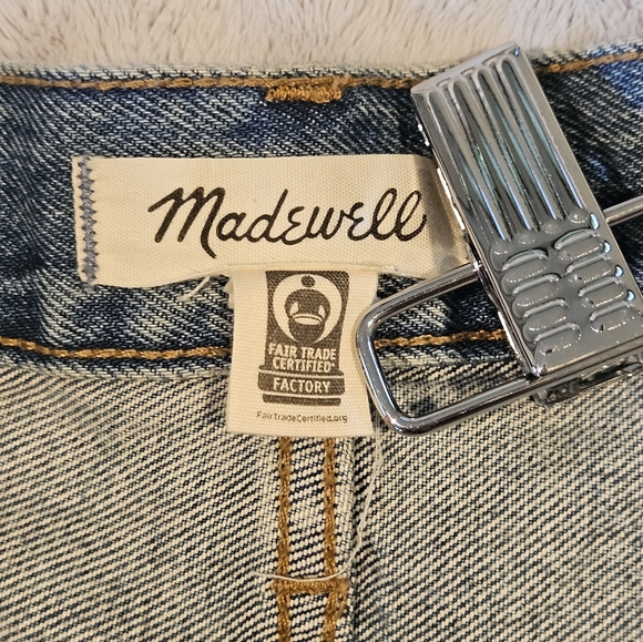 Madewell Relaxed Mid-Length Denim Shorts, Sz. 28 - Picture 7 of 13